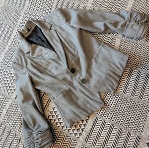 Express Gray Blazer